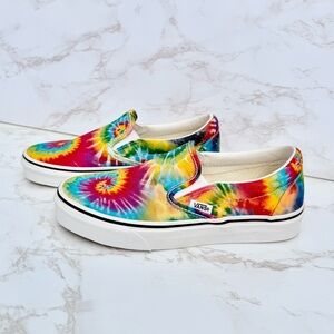 Vans Tie-Dye Classic Slip-On Sneakers